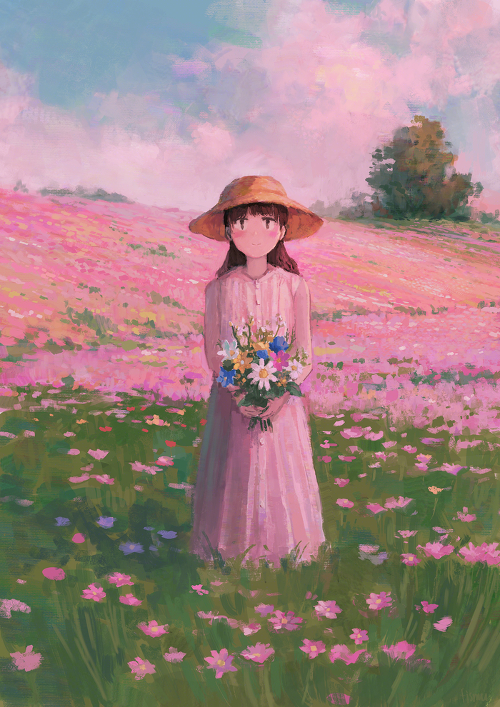  , Anime Art, Original Character, , Fjsmu