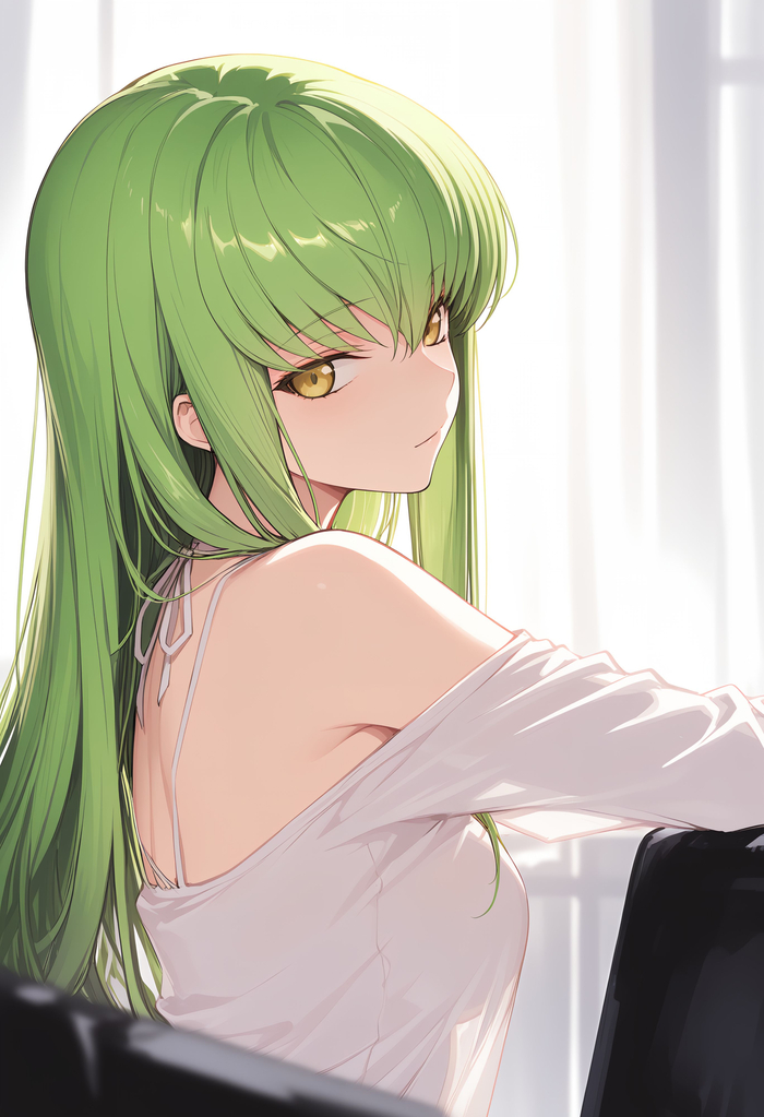   CC Anime Art, , Code Geass, CC (Code Geass),  , ,   