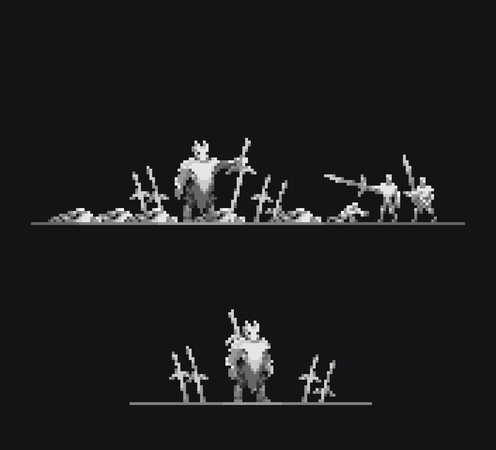 Ashen Souls,     Pixel Art, ,  , 