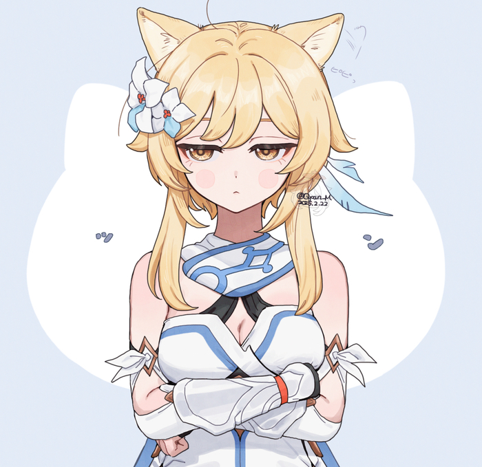  Genshin Impact, , Anime Art, Lumine (Genshin Impact)