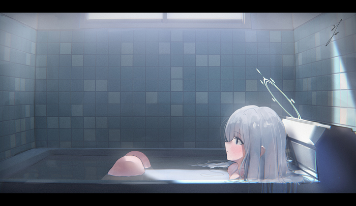   Anime Art, , Blue Archive, Tsukiyuki Miyako,  
