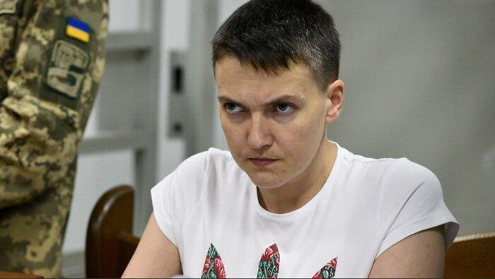 Известная украинская националистка Надежда Савченко…