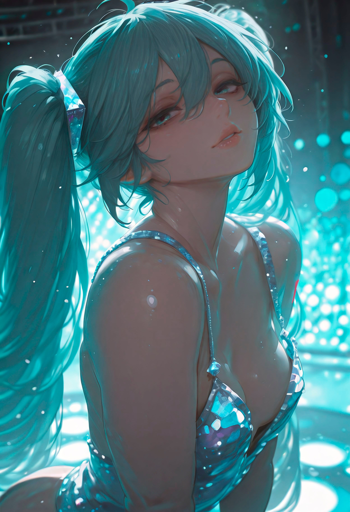 Hatsune Miku , Anime Art, Vocaloid, Hatsune Miku,  