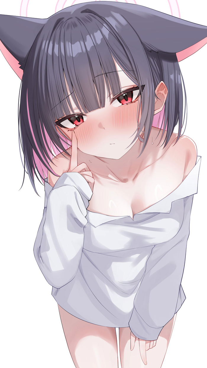 Kazusa , Anime Art, Blue Archive, Kyouyama Kazusa, Animal Ears