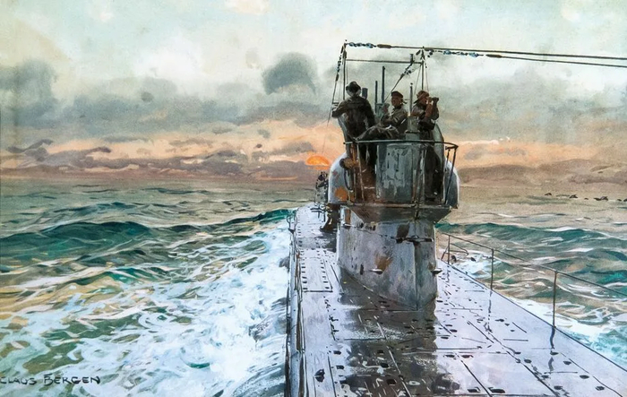 Немецкая подлодка