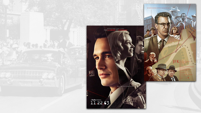 11.22.63. (2016) и Джон Ф. Кеннеди: Выстрелы в Далласе (1991)