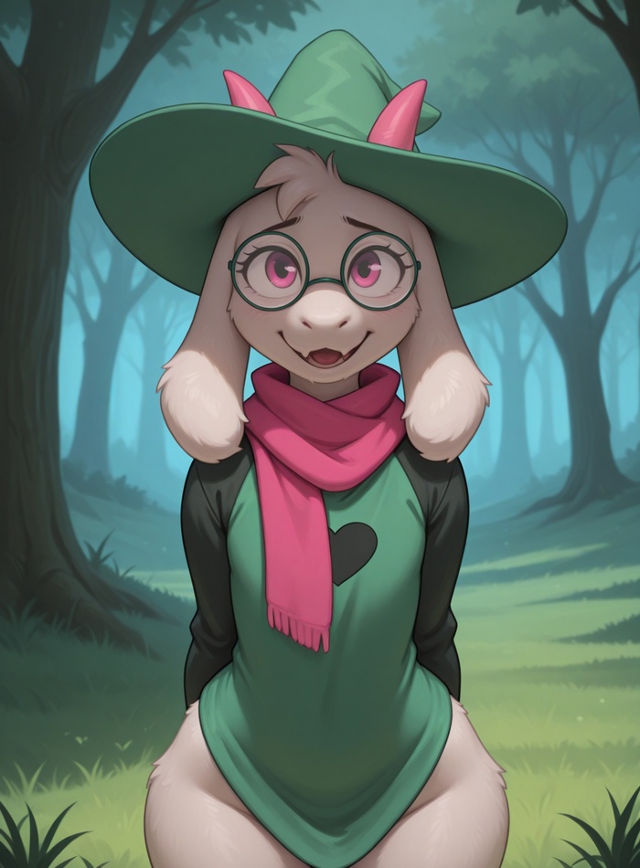   , Ralsei, Deltarune, 