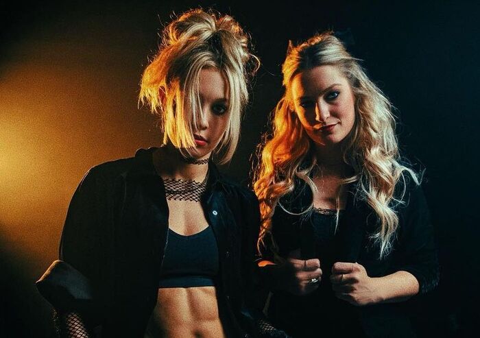 THE PRETTY WILD     ALTERNATIVE METAL  brand new single *living ded* (  )