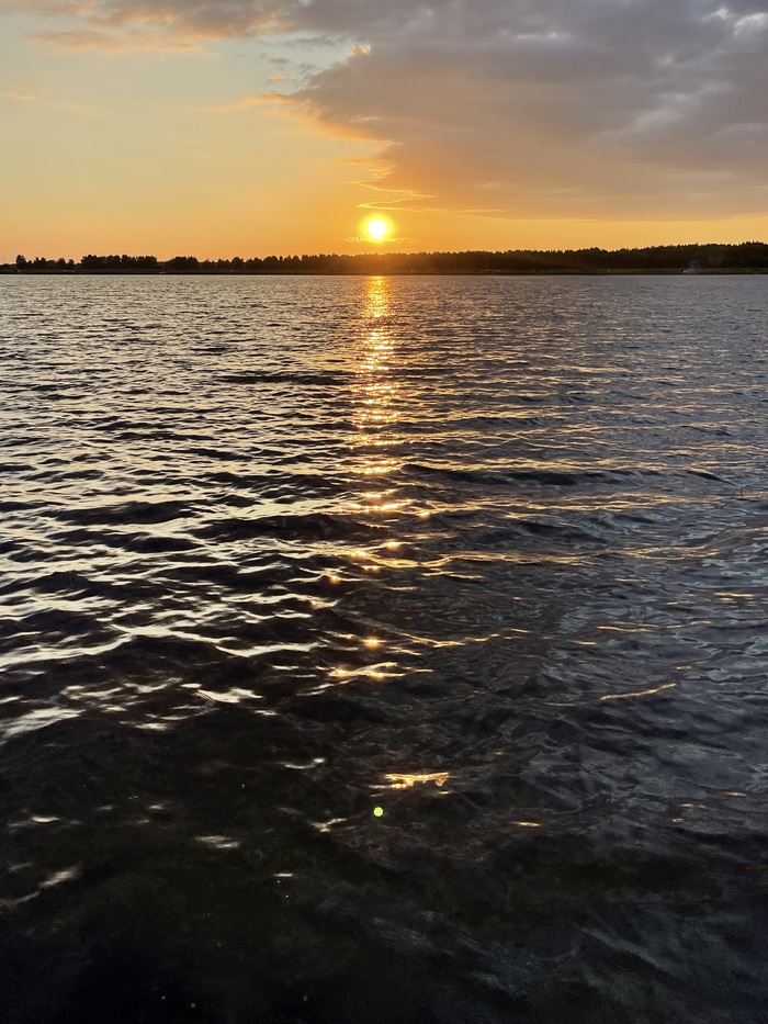 Закат всегда завораживает меня