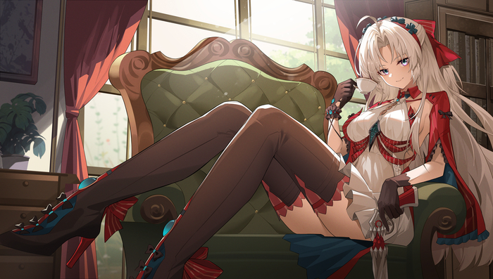 Carlotta Anime Art, Wuthering Waves, Carlotta (Wuthering Waves)