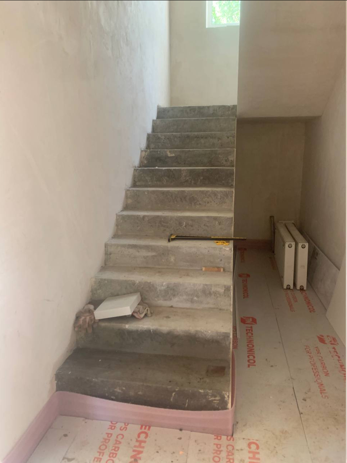 Нужен совет по бетонной лестнице в доме