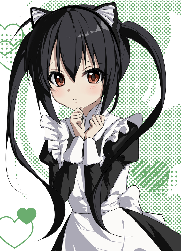 Azunyan Anime Art, , K-on, Azusa Nakano, , Pixiv