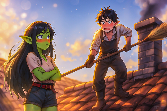 "  ,     ?     !" (  ,    )