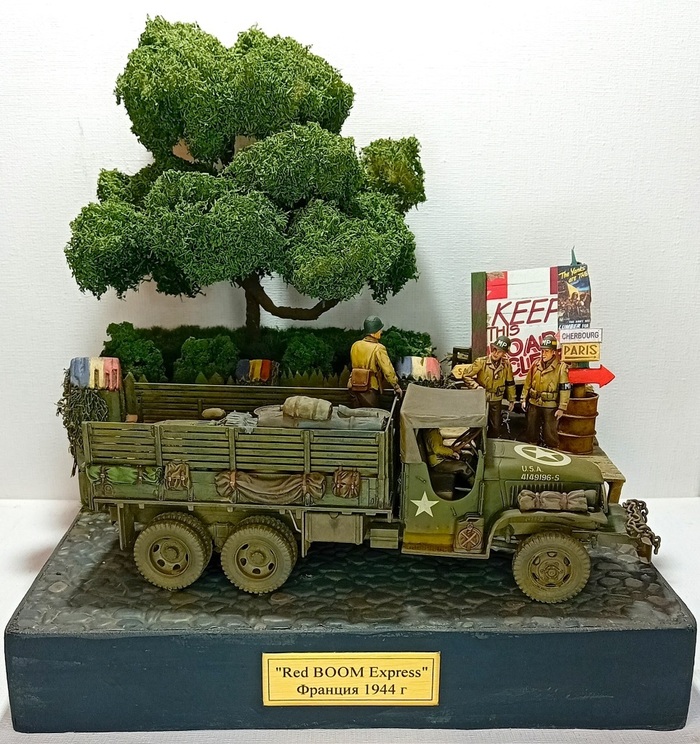Red BOOM express" - #4 Release  , ,  1:35, 1944, , , , Tamiya, Miniart,  ,  