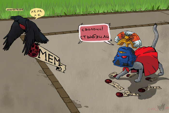      Warhammer 40k, , Wh humor, Adeptus Astartes, Ultramarines, Cato Sicarius, ,  , , ,   