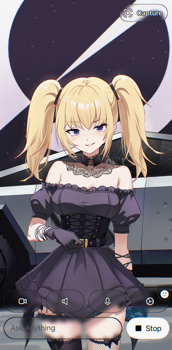 Ani #001 , Anime Art, Ani (Grok), , , , , Zettai Ryouiki, Telegram ()