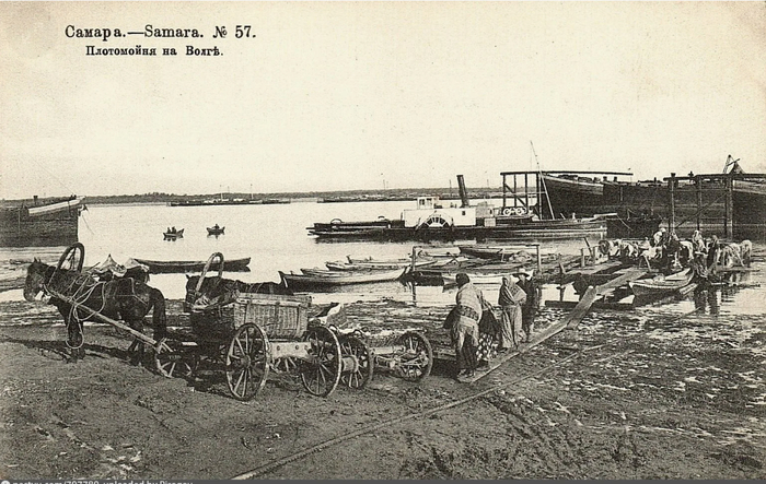 Плотомойня - место, где полоскали бельё после стирки