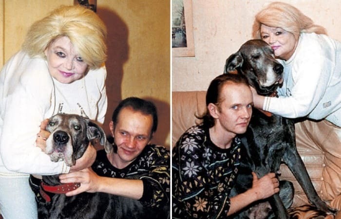 Дмитрий Егоров с матерью