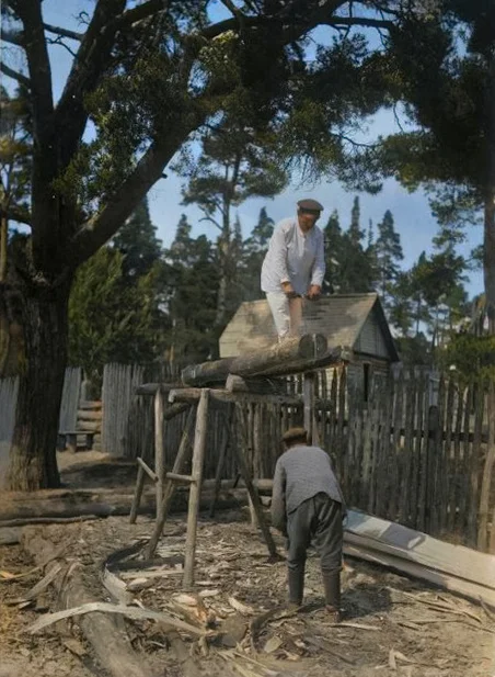 Подборка интересных и необычных фотографий Российской Империи. 20 раскрашенных фотографий. Часть 15 Историческое фото, Старое фото, 20 век, 19 век, Фотография, Российская империя, История России, Колоризация, Длиннопост