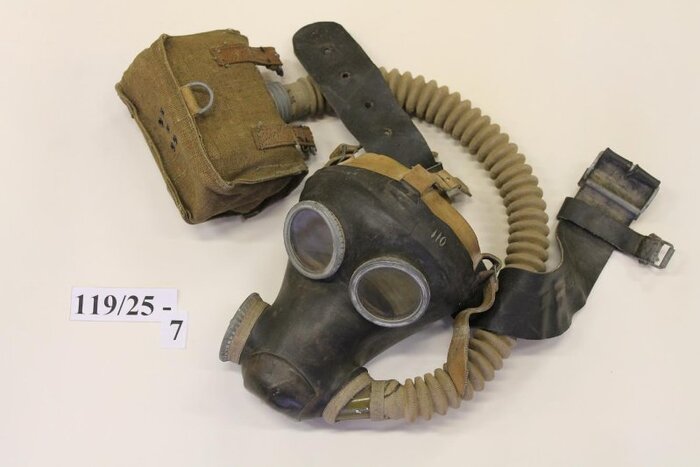 Противогаз для собаки. СССР, примерно 1939-40 гг.