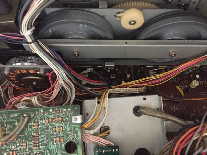 Планку ведущих валов пришлось перевернуть.