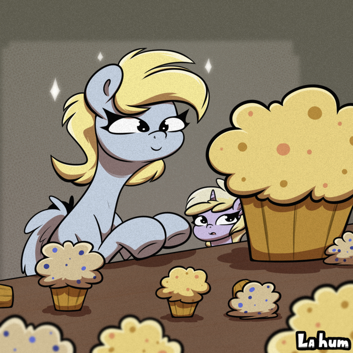  My Little Pony, Derpy Hooves, Dinky Hooves, La hum