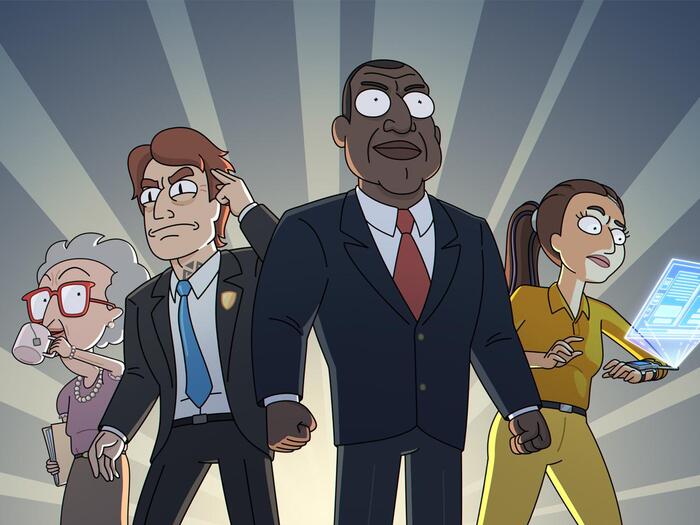    President Curtis    , , ,  , Adult Swim, , , , , , ,  , -, ,   , , Comic-con, ,  ,  