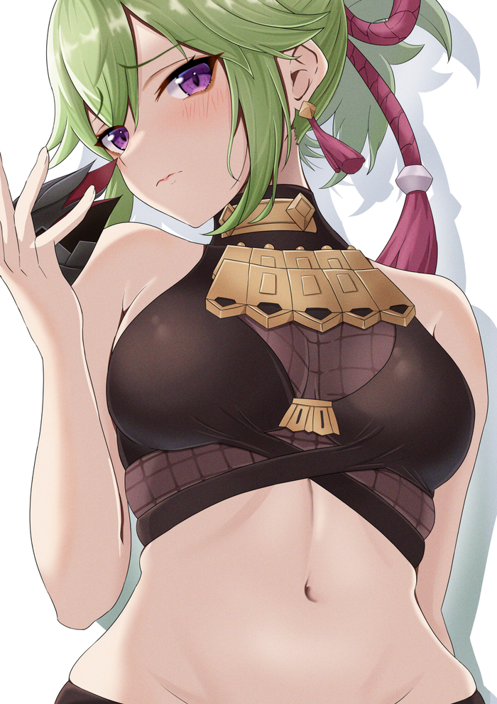  Genshin Impact, , Pixiv, Anime Art, Kuki Shinobu (Genshin Impact)