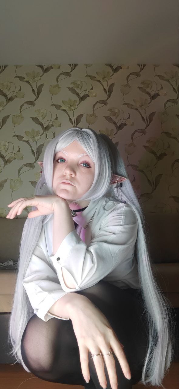 Фрирен Фотография, Косплееры, Косплей, Длиннопост, Колготки, Футфетиш