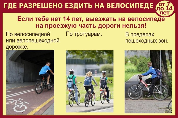 Для всех вело, самокато СИМочных малолетних граждан. А так же их родителей