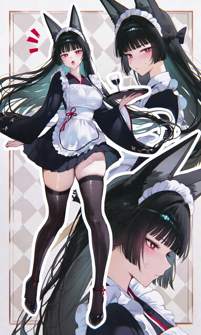  Zenless Zone Zero, Hoshimi Miyabi (zzz), , , , , Anime Art, Animal Ears,  ,  , 