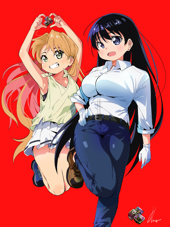  , , Anime Art, Ruri no Houseki, Nagi Arato, Ruri Tanigawa