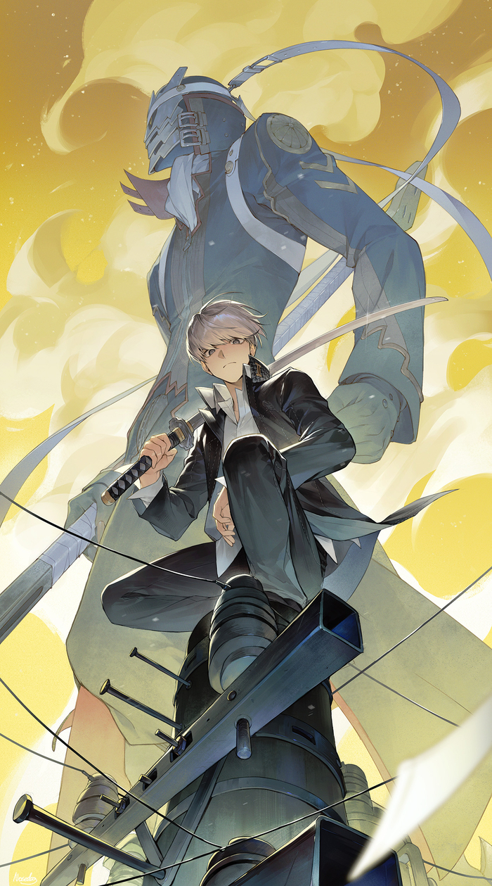    Anime Art, , Persona, , Persona 4, Narukami Yu, Izanagi (Persona 4)