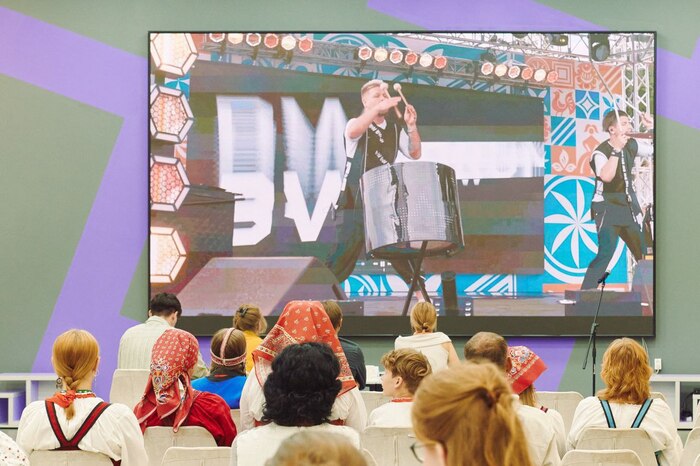 Зал №2. Здесь проходила защита горизонтальных и вертикальных видеороликов