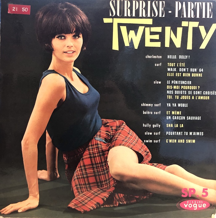 Сборник поп-мелодий 60-х годов, Vogue Records, Франция.