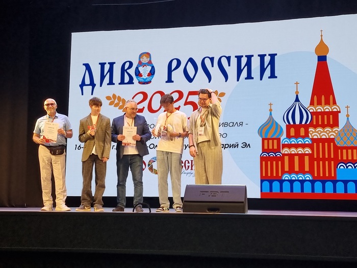 Награждение участников кино(видео)фестиваля "Диво России"