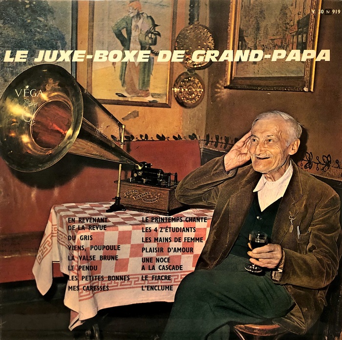 "Музыкальный автомат дедушки," Vega Records, Франция.
