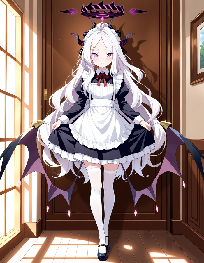 Hiniature and cosplay Anime Art,  , Stable Diffusion, Blue Archive, ,  , Sorasaki Hina, 
