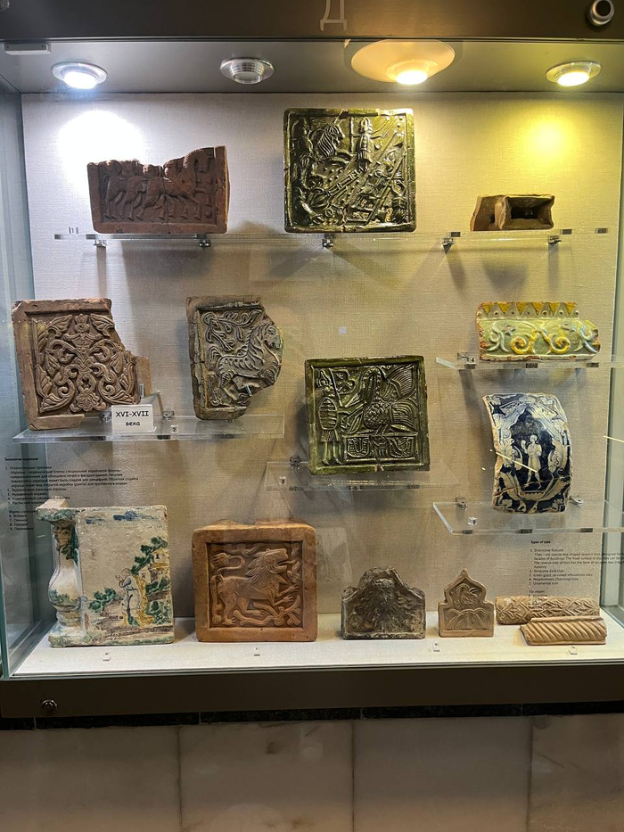 Типология изразцов 16-17 века