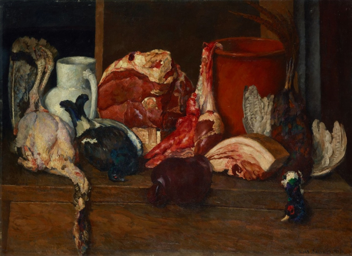 Машков И.И. Снедь Московская: мясо, дичь. 1924. ГТГ