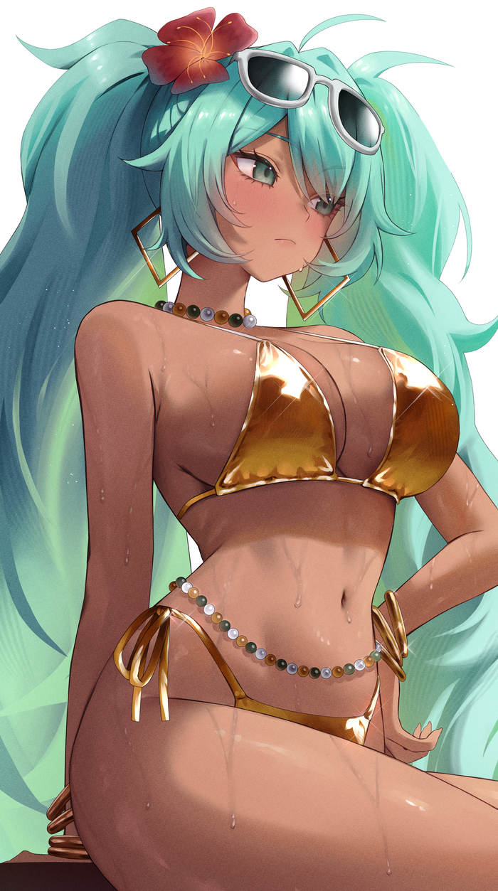 Hatsune Miku #307 , Anime Art, Hatsune Miku, Brazilian Miku, ,  , ,  ,  , , 