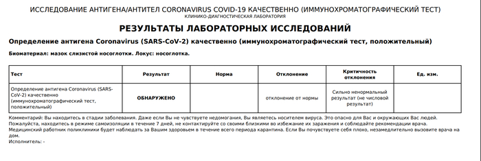 Выписка из ЕМИАС