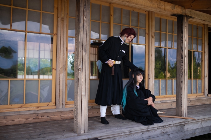 Photo by: CIPHER/ Tokito: flying wolf Tanjiro: Vladushek