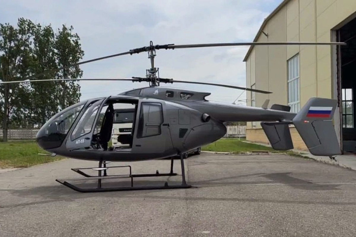 На Кизлярском заводе тестируют новый вертолет