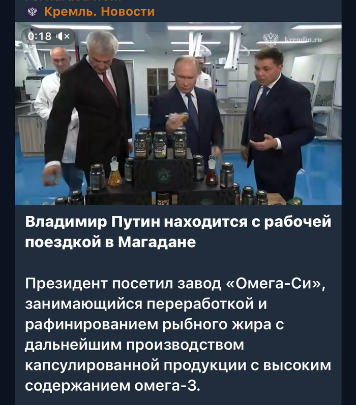 Встреча мирового значения: через несколько часов. Путин: есть время изучить надои рыб