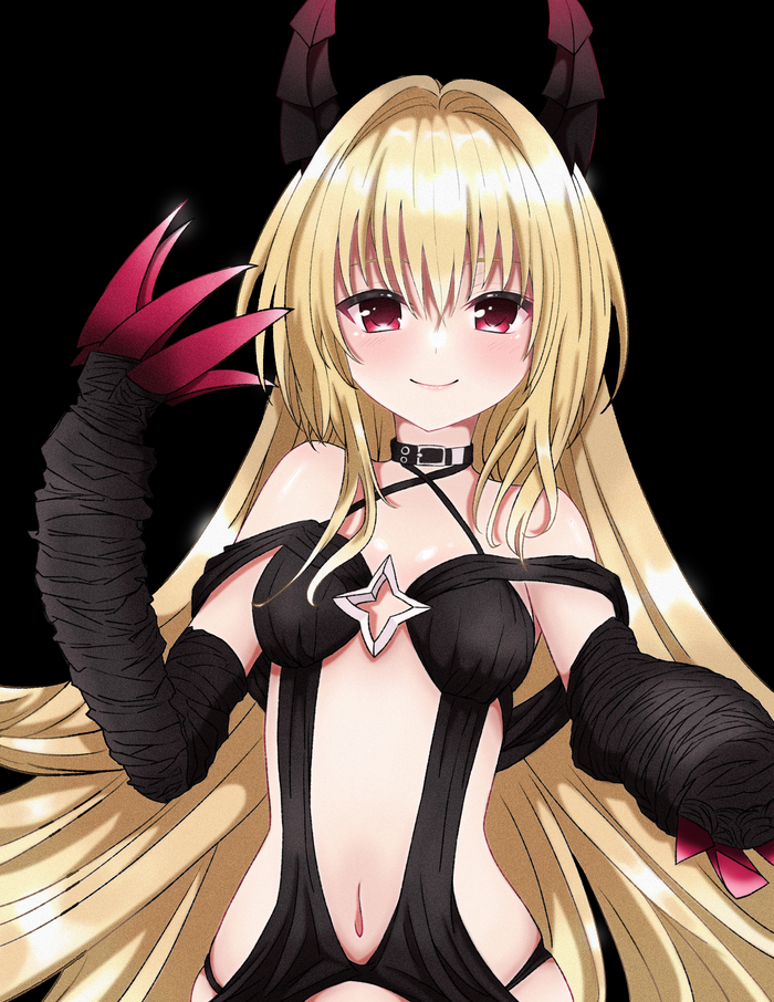 Golden Darkness Anime Art, , To love-ru, To LOVE-Ru Darkness, Konjiki no Yami, Pixiv