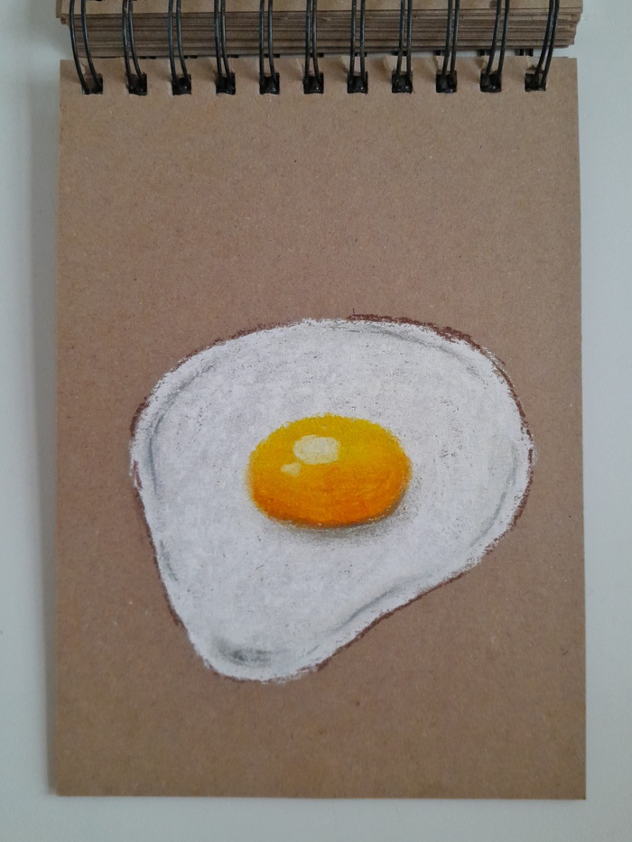 Ещё еда Сухая пастель, Пастель, Графика, Начинающий художник, Художник