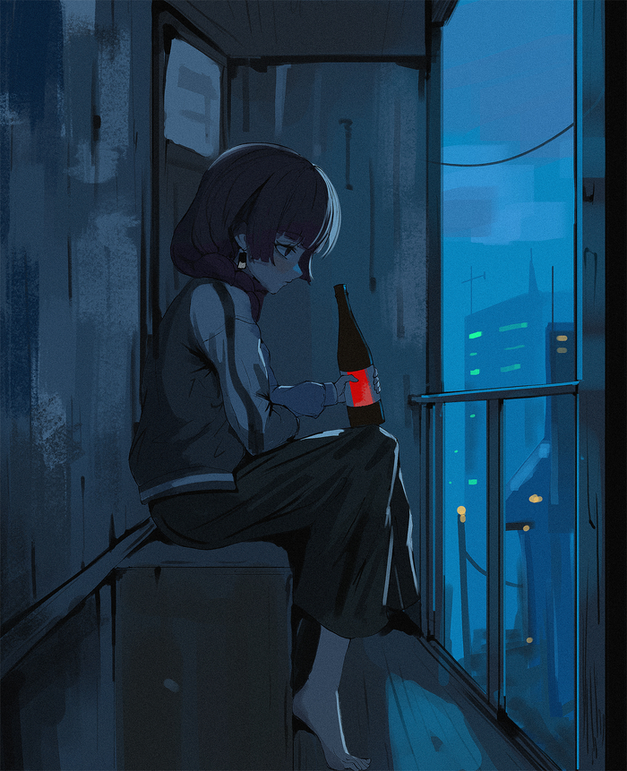  Anime Art, , Bocchi the Rock!, Hiroi Kikuri, Pixiv