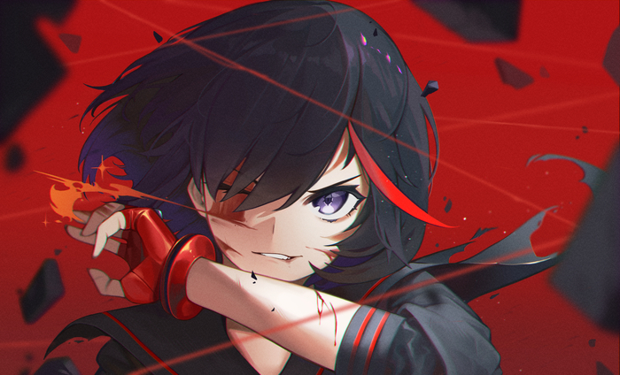  Anime Art, , Kill la Kill, Matoi Ryuuko, Senketsu, Pixiv