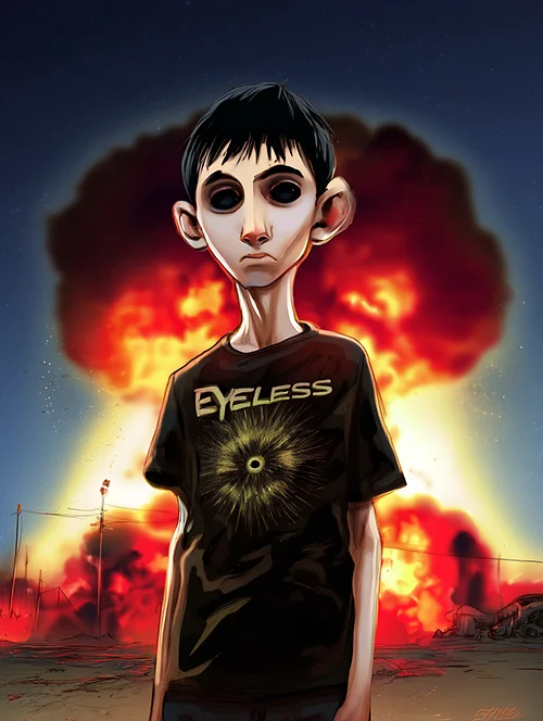 Фосфены - Моё, Рассказ, Фантастика, Апокалипсис, Дружба, Управление реальностью, Подростки, Slipknot, CreepyStory, Ядерный взрыв, Длиннопост